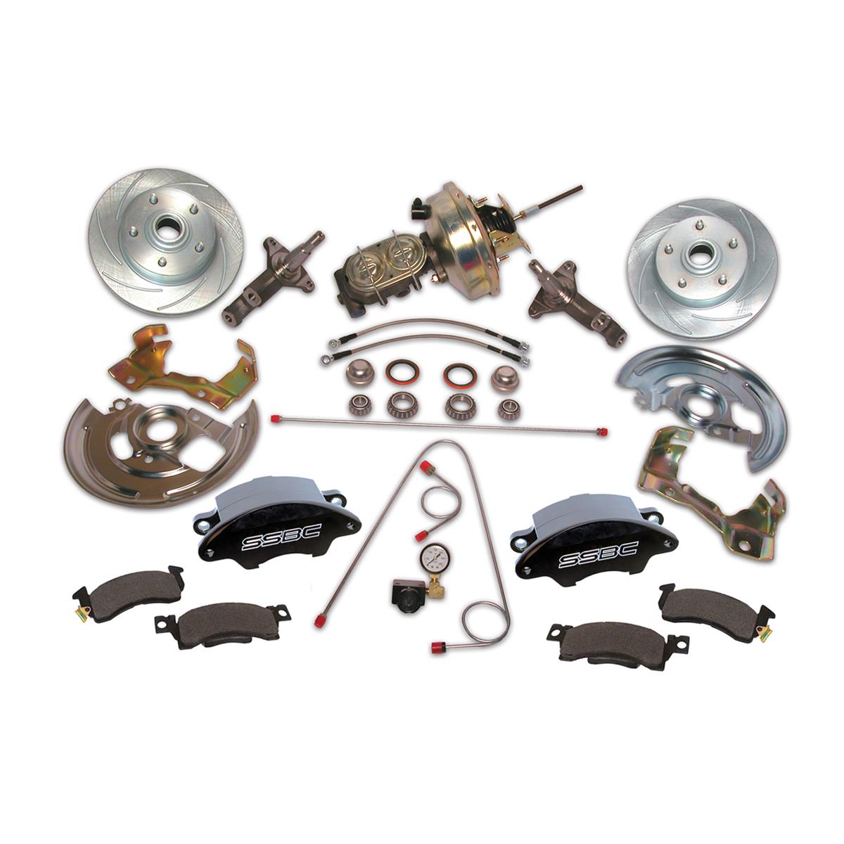 SSBCUSA A1231ABK SSBCUSA Super Twin Disc Brake Kits Summit Racing