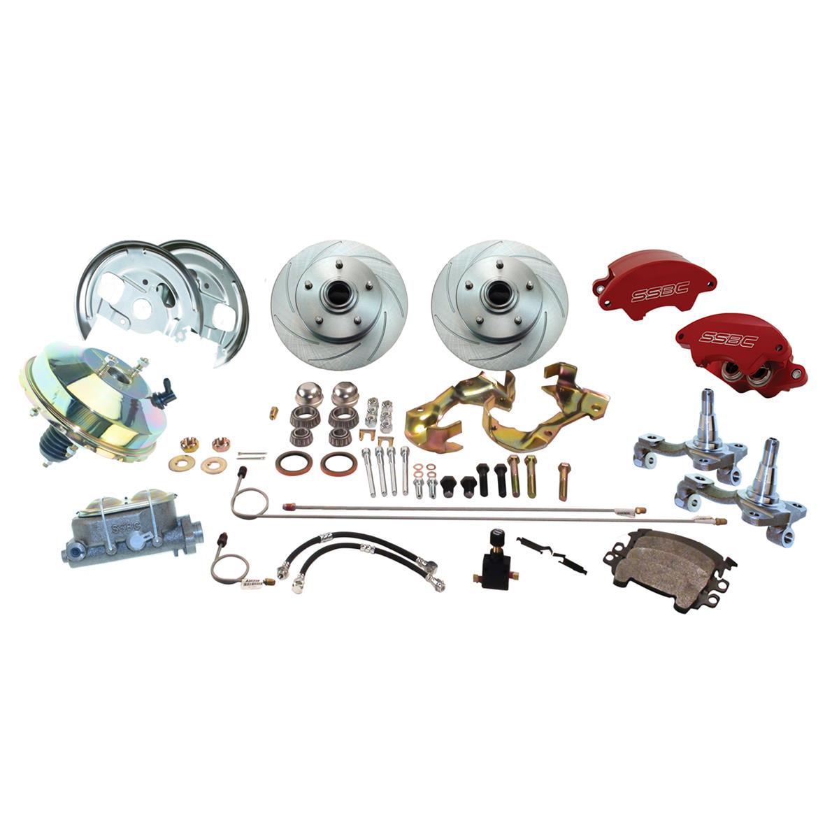 SSBCUSA A1231AR SSBCUSA Super Twin Disc Brake Kits Summit Racing