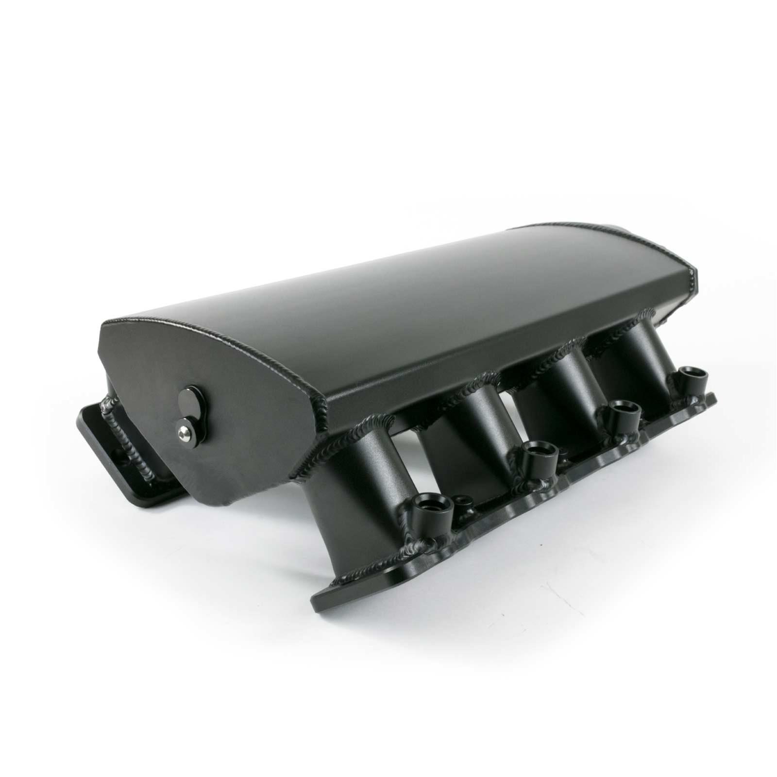 Top Street Performance Velocity Fabricated Aluminum Angled Low-Profile Sheet Metal Intake Manifolds 81003BK Manifold, Fuel Injected, 102mm Bore Size, Aluminum, Black, Chevy, LS3, L76, L92, L99, Each thumbnail 4