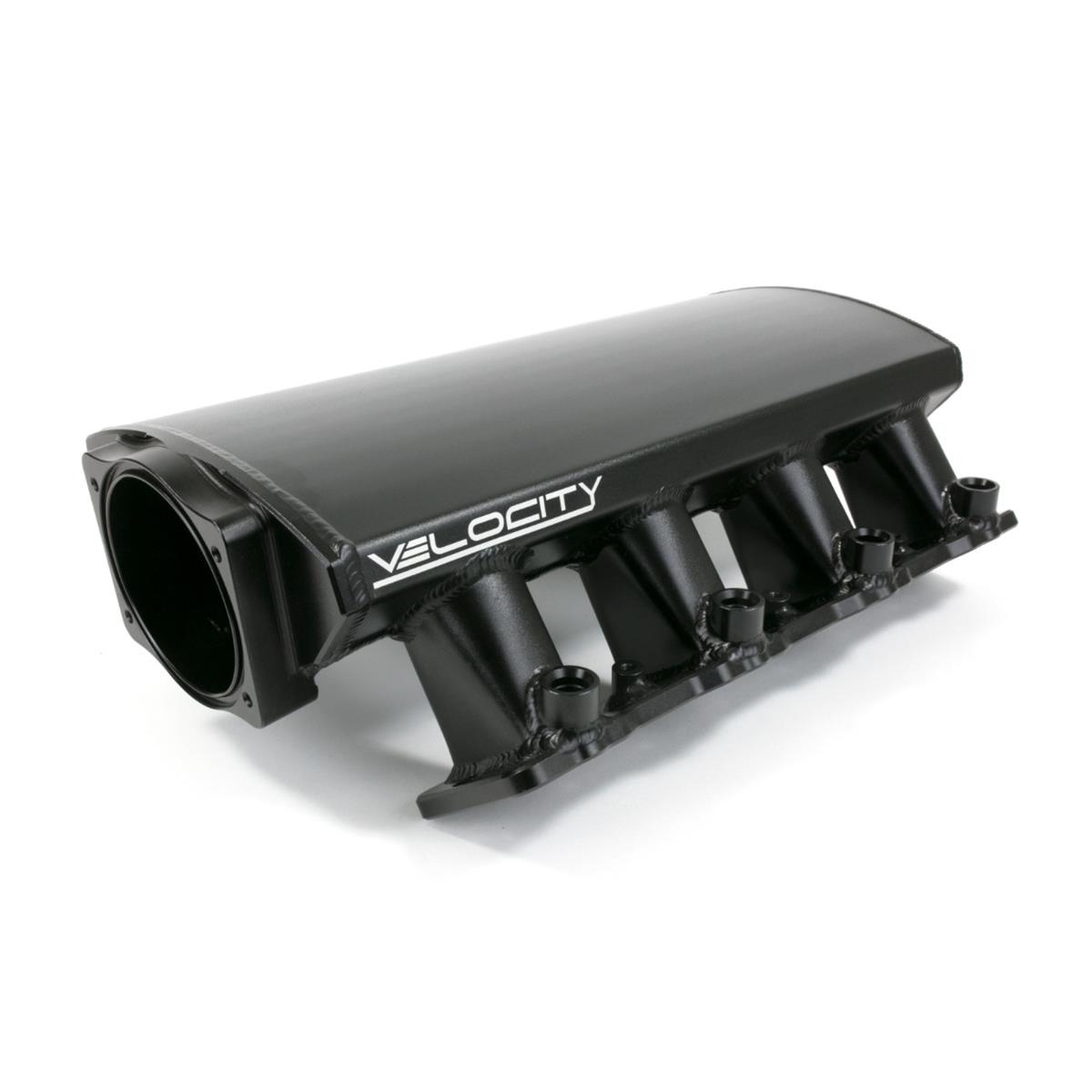 Top Street Performance Velocity Fabricated Aluminum Angled Low-Profile Sheet Metal Intake Manifolds 81003BK Manifold, Fuel Injected, 102mm Bore Size, Aluminum, Black, Chevy, LS3, L76, L92, L99, Each thumbnail 5