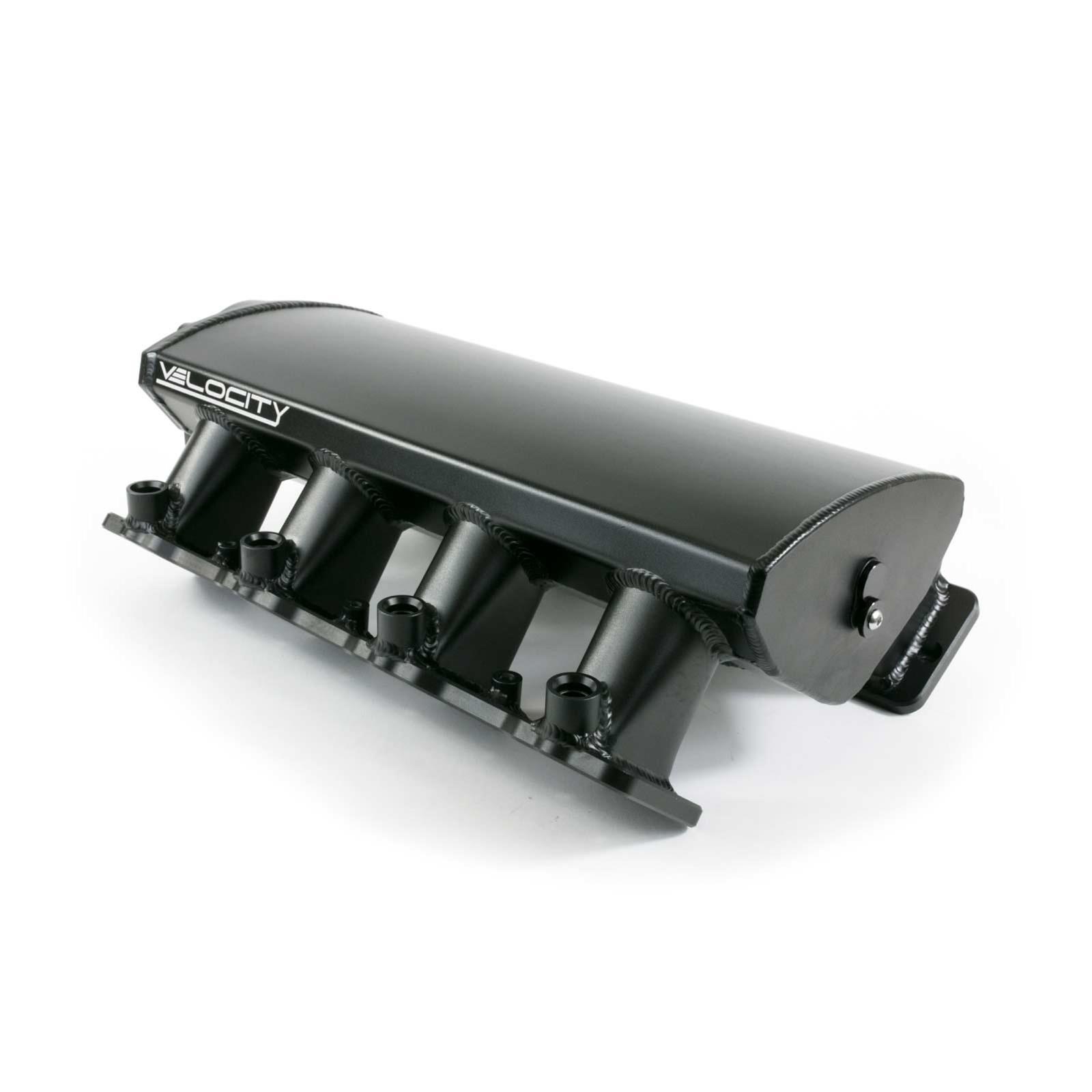 Top Street Performance Velocity Fabricated Aluminum Angled Low-Profile Sheet Metal Intake Manifolds 81003BK Manifold, Fuel Injected, 102mm Bore Size, Aluminum, Black, Chevy, LS3, L76, L92, L99, Each thumbnail 2