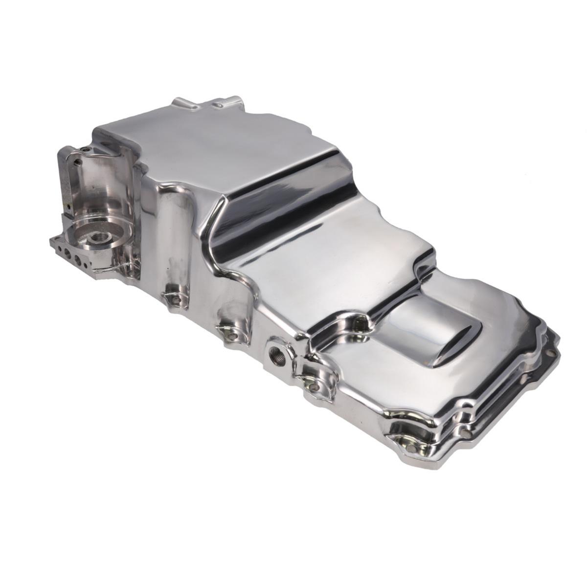 Top Street Performance Oil Pans 81075P Pans, Engine Swap, Low Profile, Aluminum, Polished, 4.250 in. Stroke, 5.7 Quarts, Chevy, LS, 4.8L, 5.3L, 5.7L, .0L, 6.2L, Kit thumbnail 2