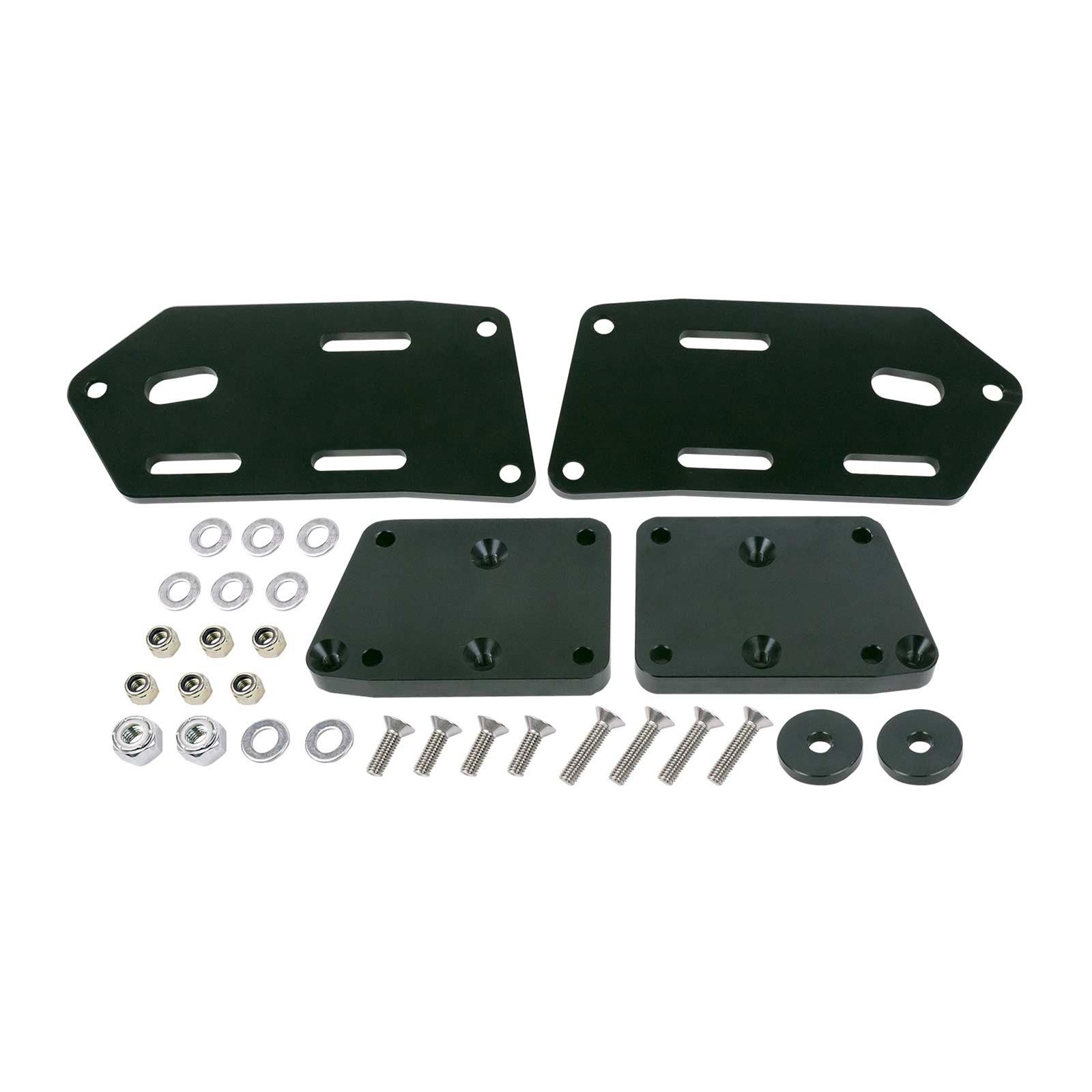 Top Street Performance Throttle Body Adapters, EFI Manifold 81150 LSX TO FOX BODY MUSTANG ADAPTER PLATES