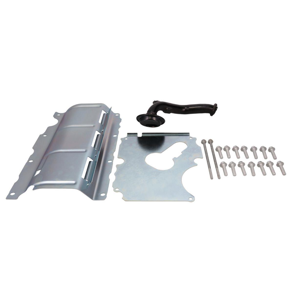 Top Street Performance LT Aluminum Rear Sump Retrofit Oil Pans 81577 Pan, Pan, Baffled, Includes Gasket, Windage Tray, Pickup, Drain Plug, Hardware, Satin, Chevy, Gen V, Kit thumbnail 2