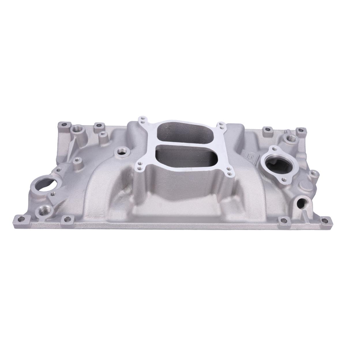 Top Street Performance Vortec Intake Manifolds 82007 Manifold, Dual Plane, Aluminum, Natural, Chevy, V8, Each thumbnail 2