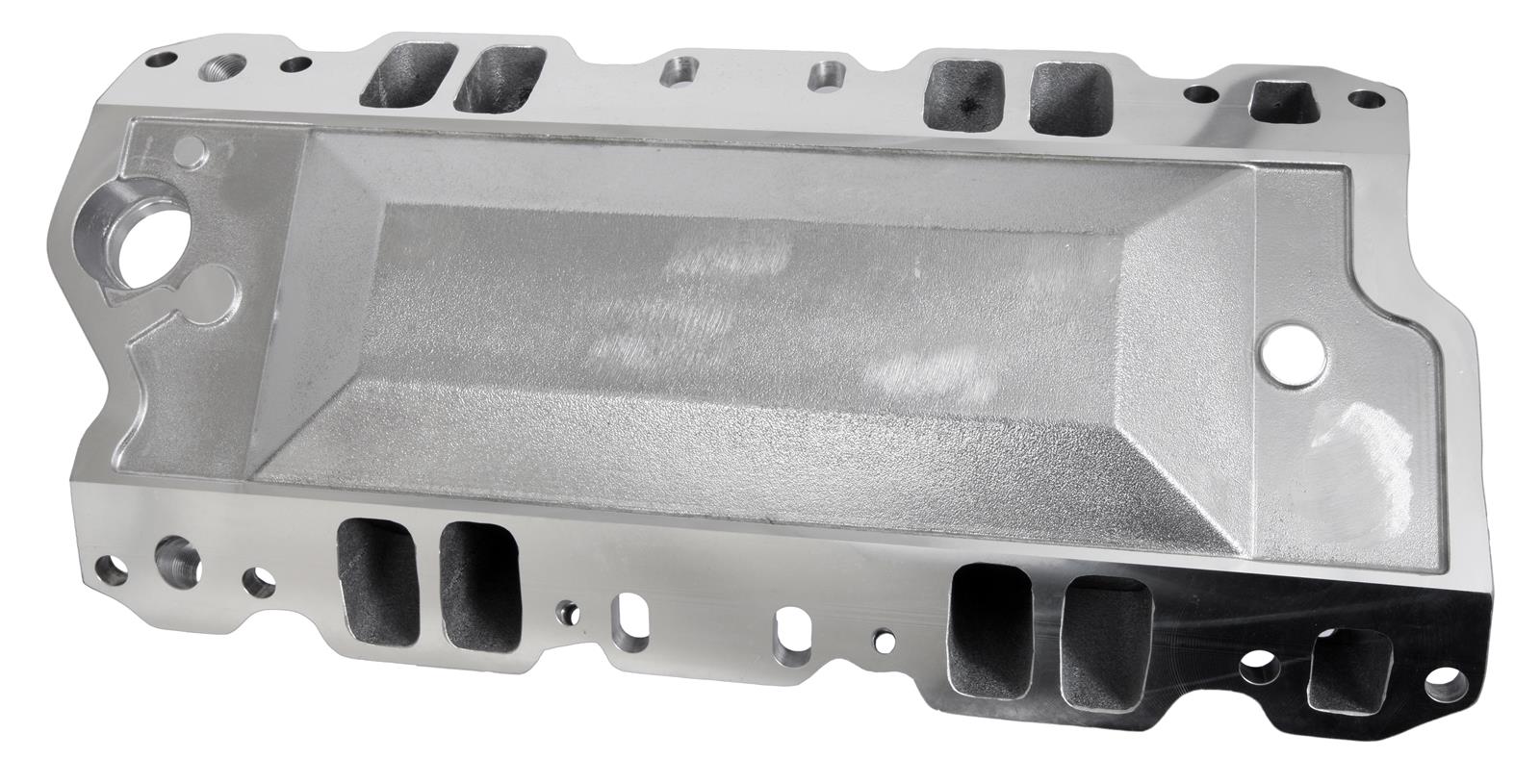 Top Street Performance Air Gap Intake Manifolds 82025 Manifold, Dual Plane, Gap, Aluminum, Polished, Square Bore, Chevrolet, Small Block, Each thumbnail 2