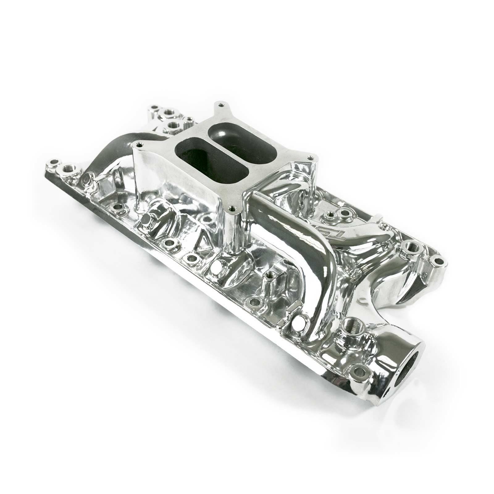 Top Street Performance Intake Manifolds, Fuel Injected 84000 SMALL BLOCK FORD V8 DUAL PLANE INTAKE MANIFOLD ,POLISHED