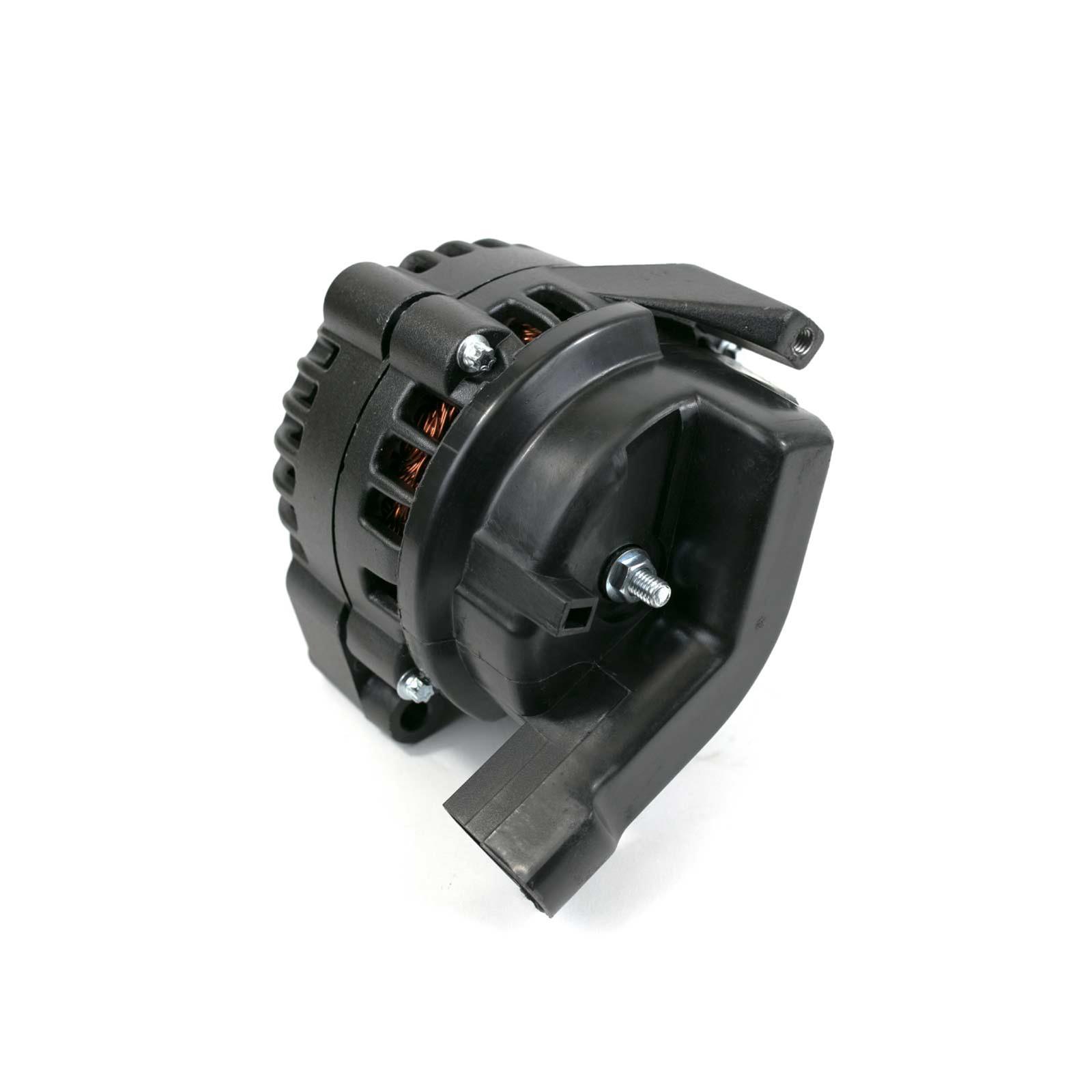 Top Street Performance Alternators for 1998-2002 CAMARO, FIREBIRD - ES1025BK Alternator, GM CS130D, Internal Regulator, 180 Amp, Black, Chevy, Pontiac, Each thumbnail 2