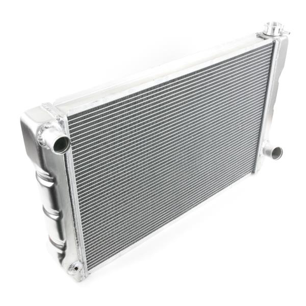 Top Street Performance Universal Aluminum Radiators HC6012 Radiator, Universal, Aluminum, Natural, 29 in. Wide, 19 in. High, 2.250 in. Thick, Each