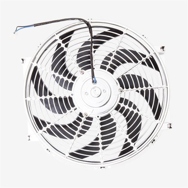 Top Street Performance Fans, Electric HC6104C 14" UNIVERSAL ELECTRIC COOLING FAN, S-BLADE, CHROME thumbnail 3