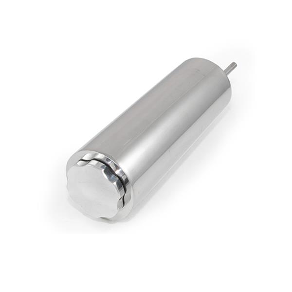 Top Street Performance Stainless Steel Overflow Tanks HC6326 Tank, 24 oz., Cylindrical, Steel, Natural, Recirculating, 3 in. Diameter, 9 in. Length, Each thumbnail 2