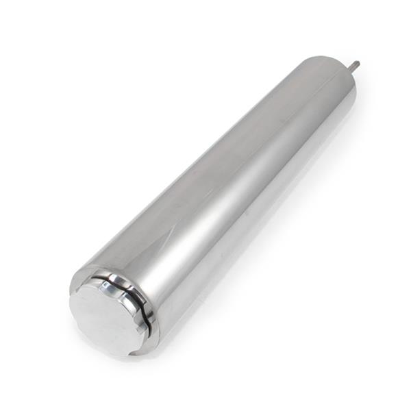 Top Street Performance Stainless Steel Overflow Tanks HC6328 Tank, 52 oz., Cylindrical, Steel, Polished, Recirculating, 3 in. Diameter, 16 in. Length, Each thumbnail 2