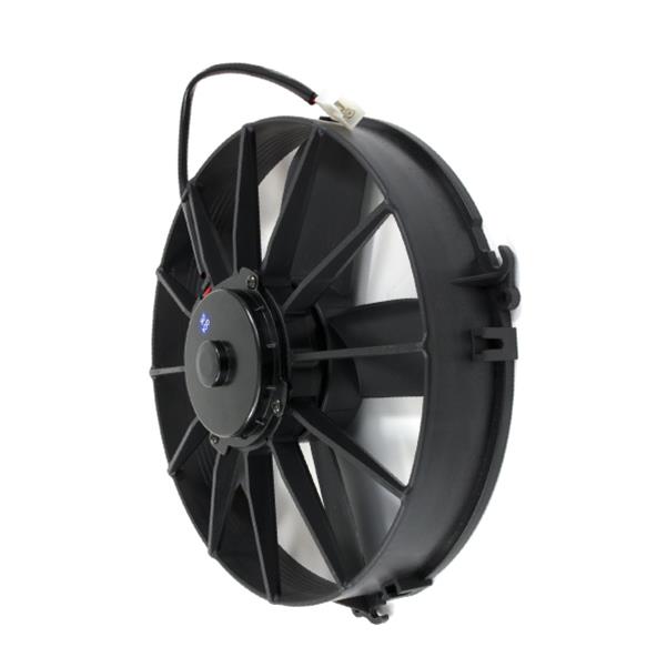 12 Inch 1,600 CFM Top Street Performance Pro Flow Electric Cooling Fan HC7212 Fan, Flow, Single, in. Diameter, cfm, Plastic, Black, Each thumbnail 2