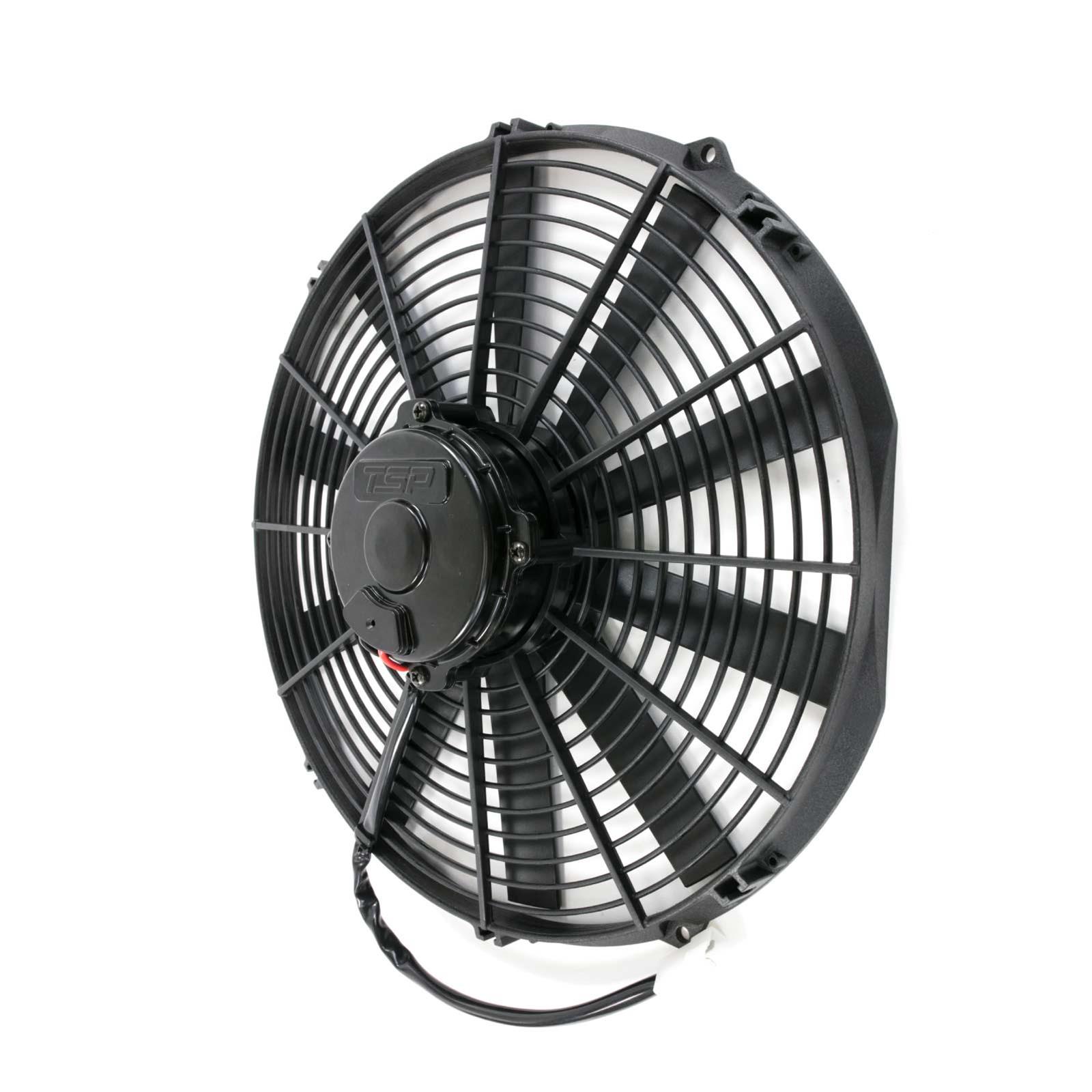 Top Street Performance Fans, Electric HC7214 Fan, Pro Flow, Single, 14 in. Diameter, 1,800 cfm, Plastic, Black, Each thumbnail 2
