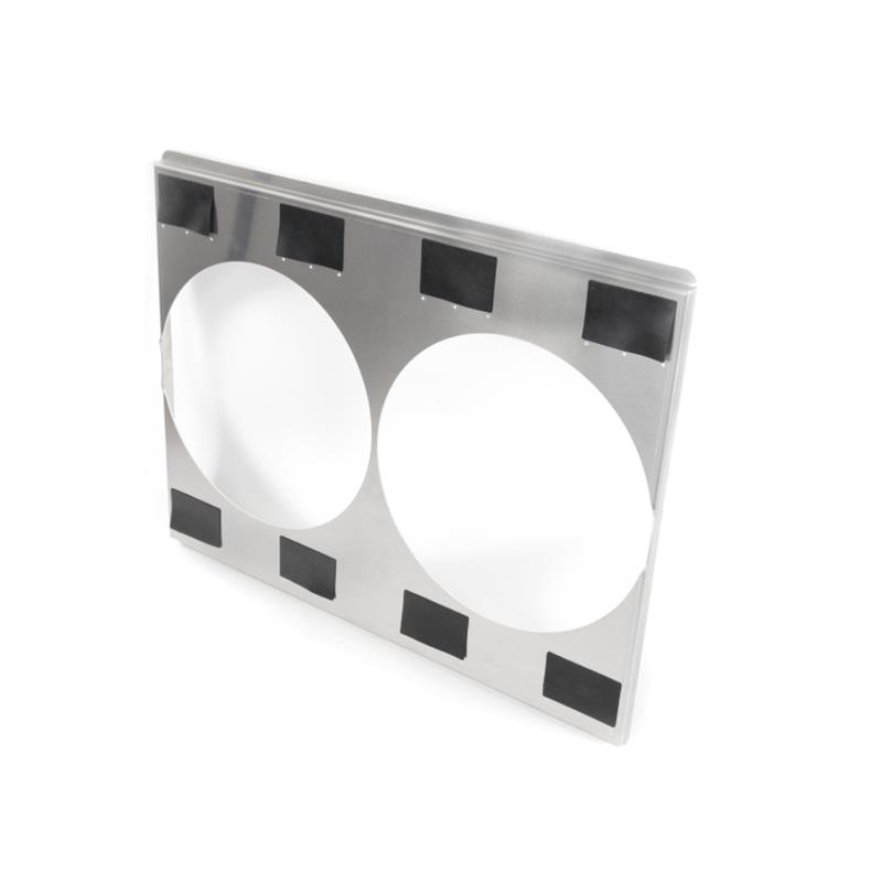 Top Street Performance Fan Shrouds HC7512D Shroud, Aluminum, Natural, Dual Fan, 12 in. Diameter, Each thumbnail 2