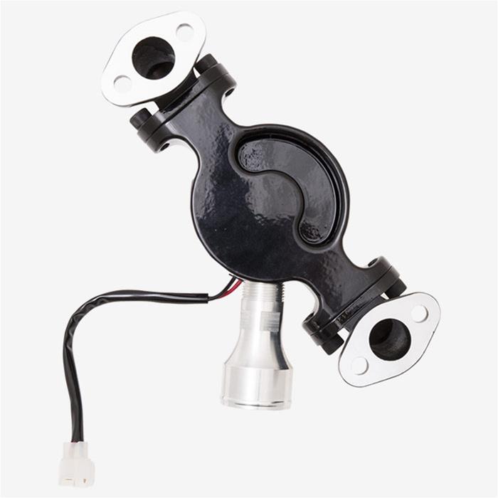 Top Street Performance Water Pumps, Electrical HC8010BK ALUMINUM ELECTRIC WATER PUMP - CHEVY SB, 35 GPM, BLACK thumbnail 3