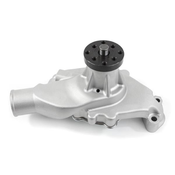 Top Street Performance High-Flow Mechanical Water Pumps HC8011BK ALUMINUM MECHANICAL WATER PUMP - CHEVY SB, SHORT, BLACK