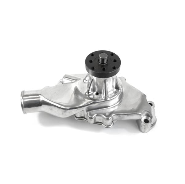 Top Street Performance High-Flow Mechanical Water Pumps HC8011P ALUMINUM MECHANICAL WATER PUMP - CHEVY SB, SHORT, POLISH thumbnail 2