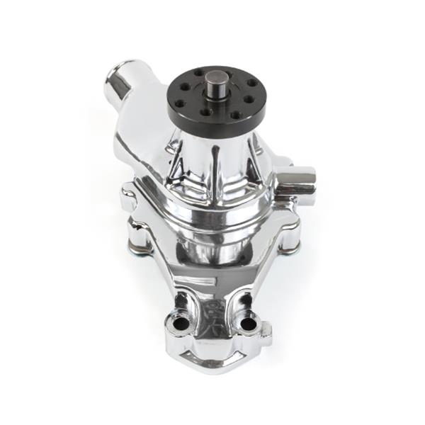 Top Street Performance High-Flow Mechanical Water Pumps HC8011P ALUMINUM MECHANICAL WATER PUMP - CHEVY SB, SHORT, POLISH thumbnail 3