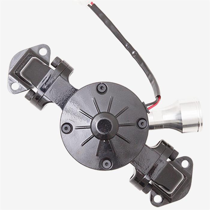 Top Street Performance Water Pumps, Electrical HC8020BK ALUMINUM ELECTRIC WATER PUMP - CHEVY BB, 35GPM, BLACK thumbnail 2
