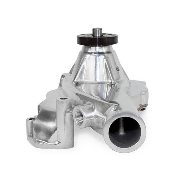 Top Street Performance High-Flow Mechanical Water Pumps HC8021P Pump, Mechanical, Short, High-Volume, Clockwise, Aluminum, Polished, Chevy, Big Block, Each thumbnail 2