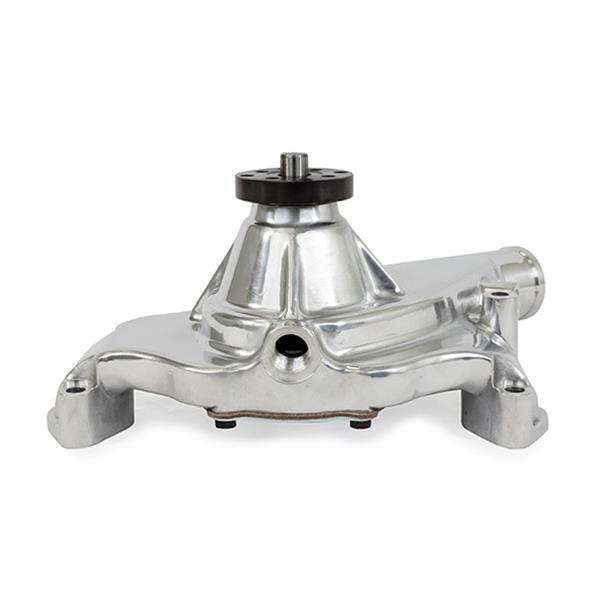 Top Street Performance High-Flow Mechanical Water Pumps HC8021P Pump, Mechanical, Short, High-Volume, Clockwise, Aluminum, Polished, Chevy, Big Block, Each