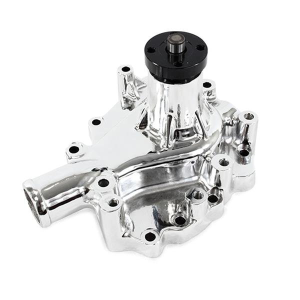 Top Street Performance High-Flow Mechanical Water Pumps HC8051C ALUMINUM MECHANICAL WATER PUMP - FORD 351C/351M/400, CHROME