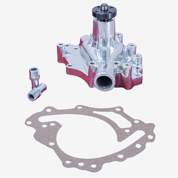 Top Street Performance High-Flow Mechanical Water Pumps HC8051P ALUMINUM MECHANICAL WATER PUMP - FORD 351C/351M/400, POLISHED