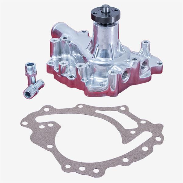 Top Street Performance High-Flow Mechanical Water Pumps HC8051P ALUMINUM MECHANICAL WATER PUMP - FORD 351C/351M/400, POLISHED thumbnail 2