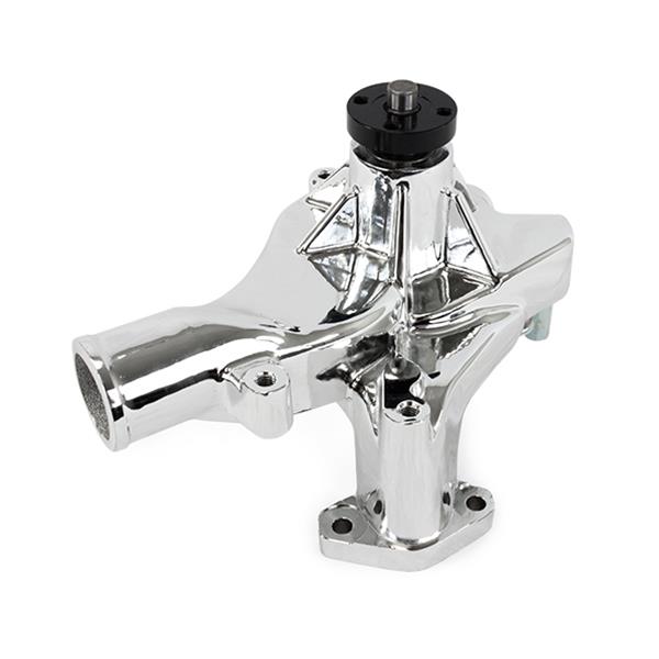 Top Street Performance High-Flow Mechanical Water Pumps HC8053C ALUMINUM MECHANICAL WATER PUMP - FORD FE 352/390/406/410/427/428, CHROME