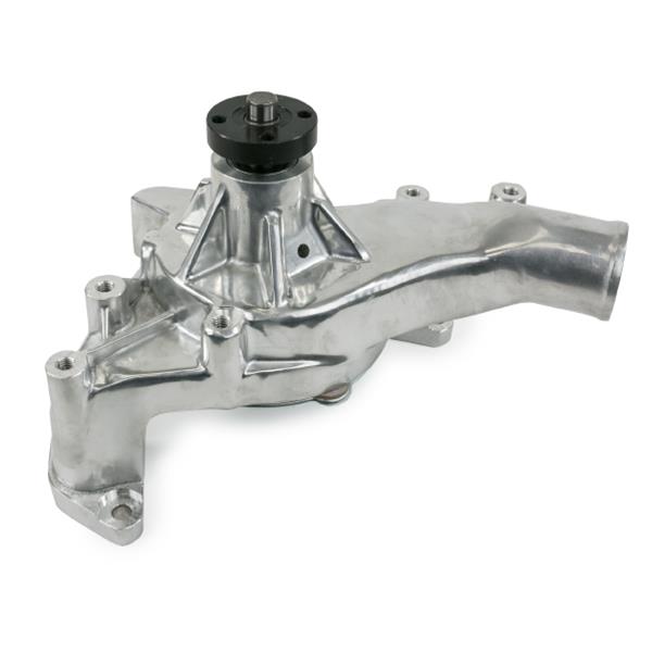 Top Street Performance High-Flow Mechanical Water Pumps HC8053P Pump, Mechanical, High-volume, Clockwise Rotation, Aluminum, Polished, Ford, Big Block FE, Each thumbnail 2