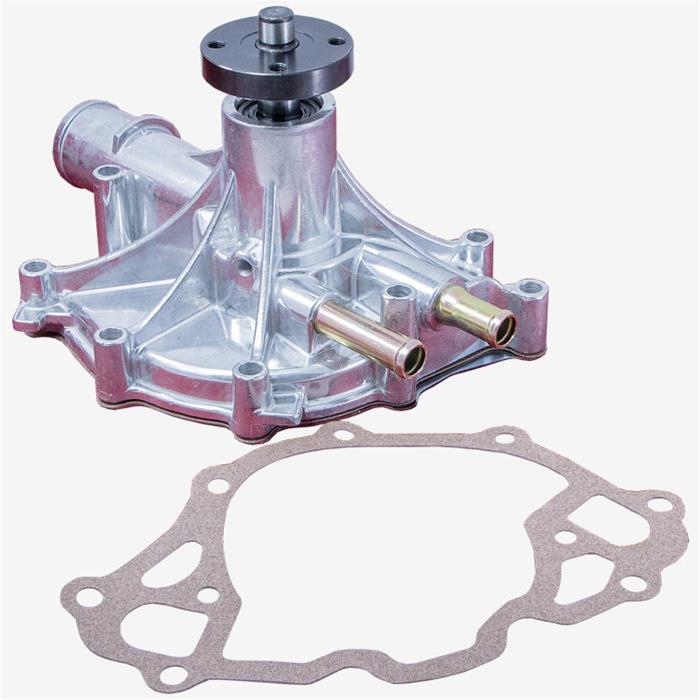 Top Street Performance Mechanical Water Pumps HC8054P ALUMINUM MECHANICAL WATER PUMP - 1985-93 FORD SB 302/351W, REVERSE ROTATION, POLISHED thumbnail 3