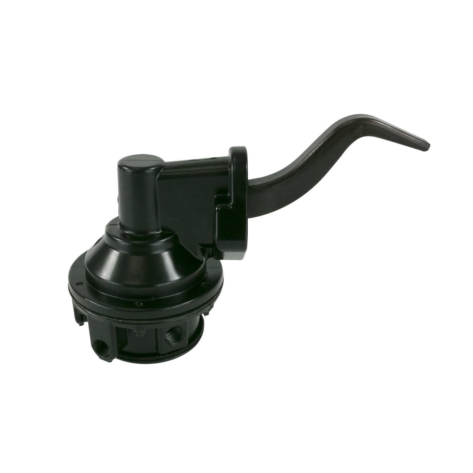 Top Street Performance Fuel Pumps JM1012BK MECHANICAL FUEL PUMP - PONTIAC 301-455, V8 ENGINE, 2 VALVE, 80 GPH, 6 PSI, 1/4" INLET/OUTLET