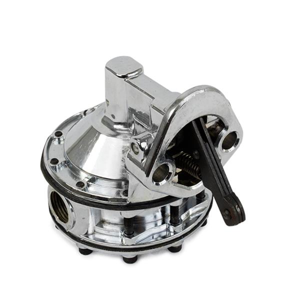 Top Street Performance Mechanical Fuel Pumps JM1016C Pump, Mechanical, 110 gph, 9 psi, Chrome Finish, Chevy, Small Block V8, Each thumbnail 2