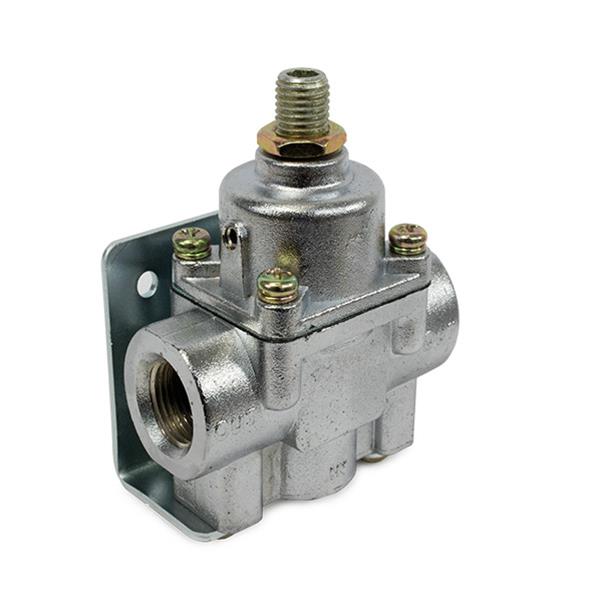 Top Street Performance Fuel Pressure Regulators JM1056C Regulator, 4.5-9 psi, Aluminum, Chrome, Universal, Each
