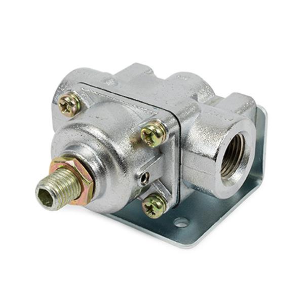 Top Street Performance Fuel Pressure Regulators JM1056C Regulator, 4.5-9 psi, Aluminum, Chrome, Universal, Each thumbnail 2