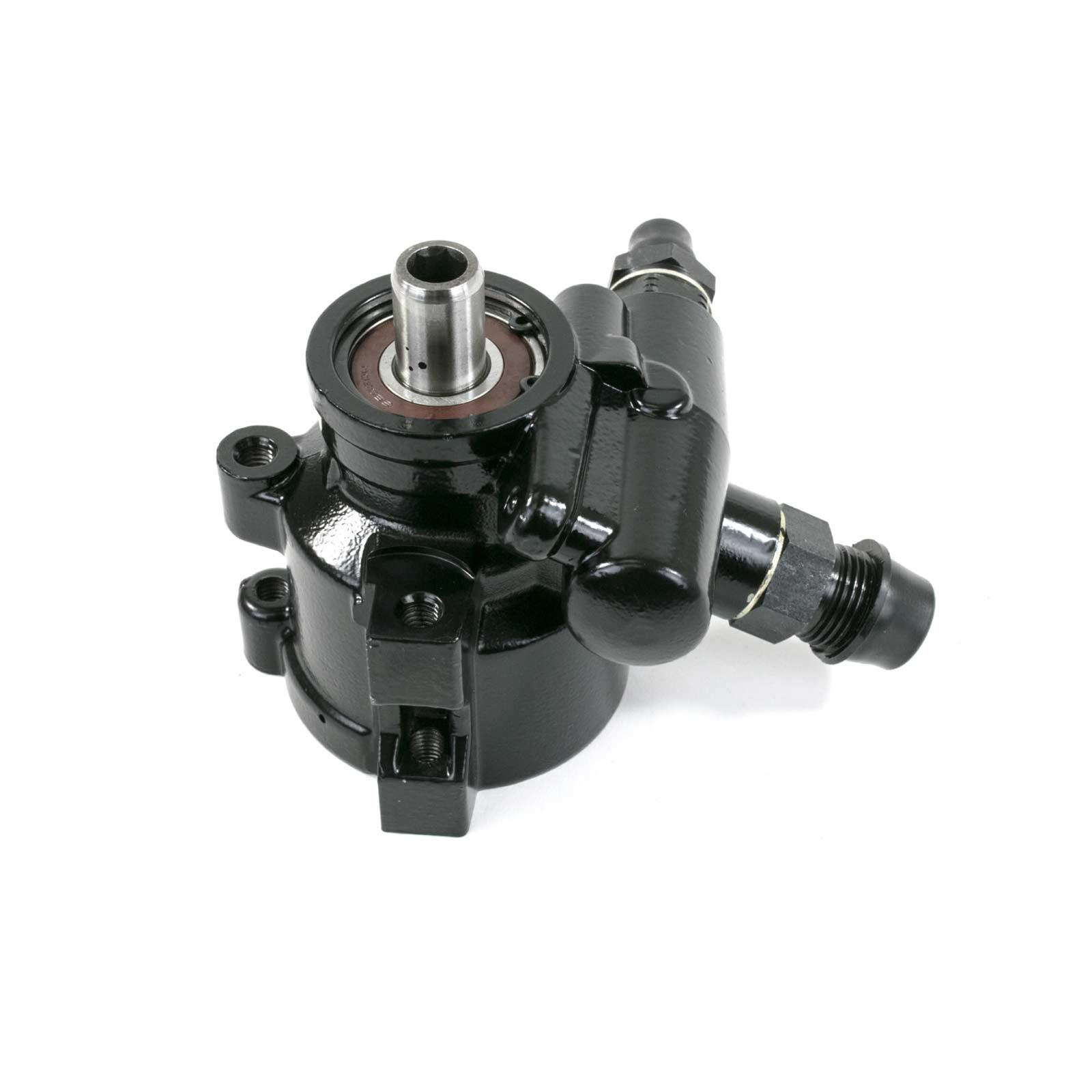 Top Street Performance GM Type II/Saginaw TC Series Power Steering Pumps JM2010BK Pump, II Pumps, Black, Press-Fit Pulley Style, Each thumbnail 2