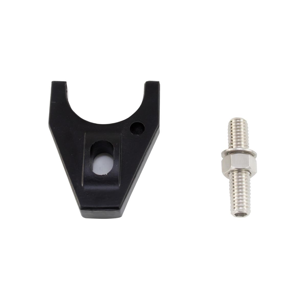 Top Street Performance Distributor Hold-Down Clamps JM6926BK Clamp, Aluminum, Black, Stud Mount, Chevrolet, Each