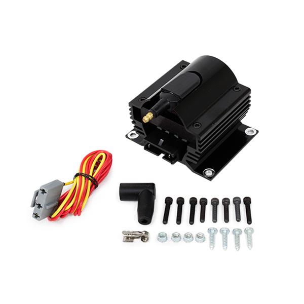 Top Street Performance Ignition Coils JM6930BK IGNITION COIL - EXTERNAL E-CORE, 50K VOLT, BLACK
