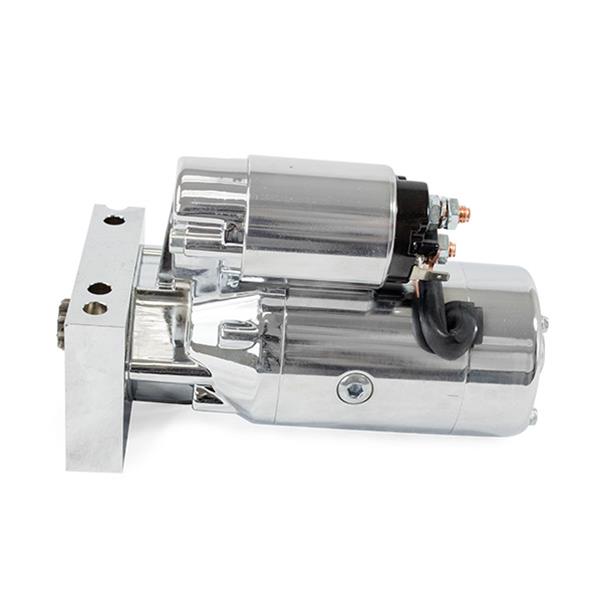 Top Street Performance High-Torque Starters JM7001C Starter, High-Torque, Tilton Style, Standard Rotation, Chrome, 3.75:1 Gear Reduction, Chevy, Each thumbnail 2
