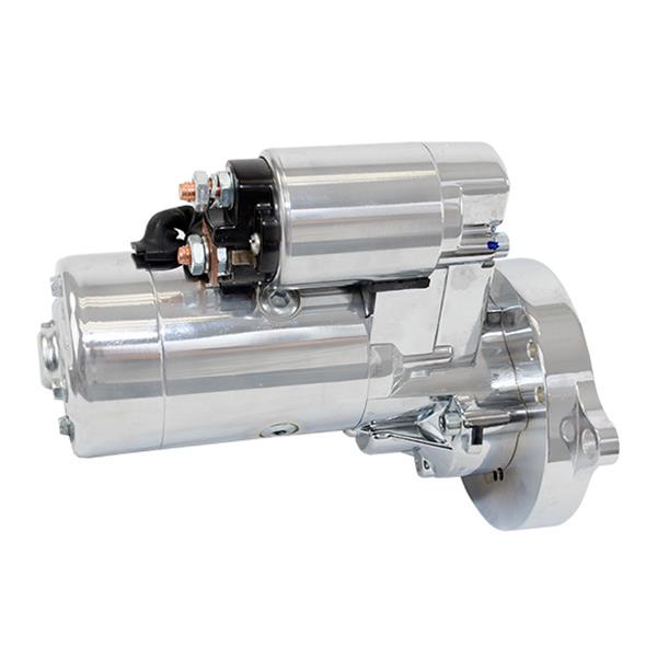 Top Street Performance High-Torque Starters JM7003C Starter, High-Torque, Tilton Style, Standard Rotation, Chrome, 3.75:1 Gear Reduction, Ford, Each thumbnail 3