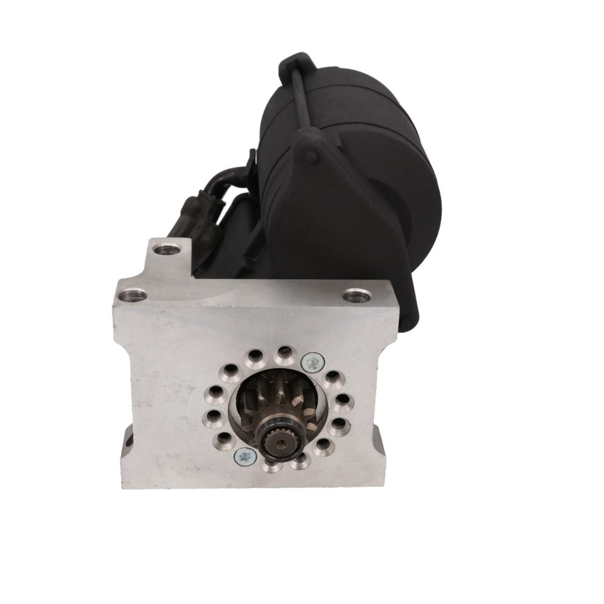 Top Street Performance Starters JM7007ABK STARTER - CHEVY SB/BB, 1.9HP STARTER, STAGGERED MOUNT, 168 TOOTH FLYWHEEL, DENSO STYLE, ALL BLACK thumbnail 2