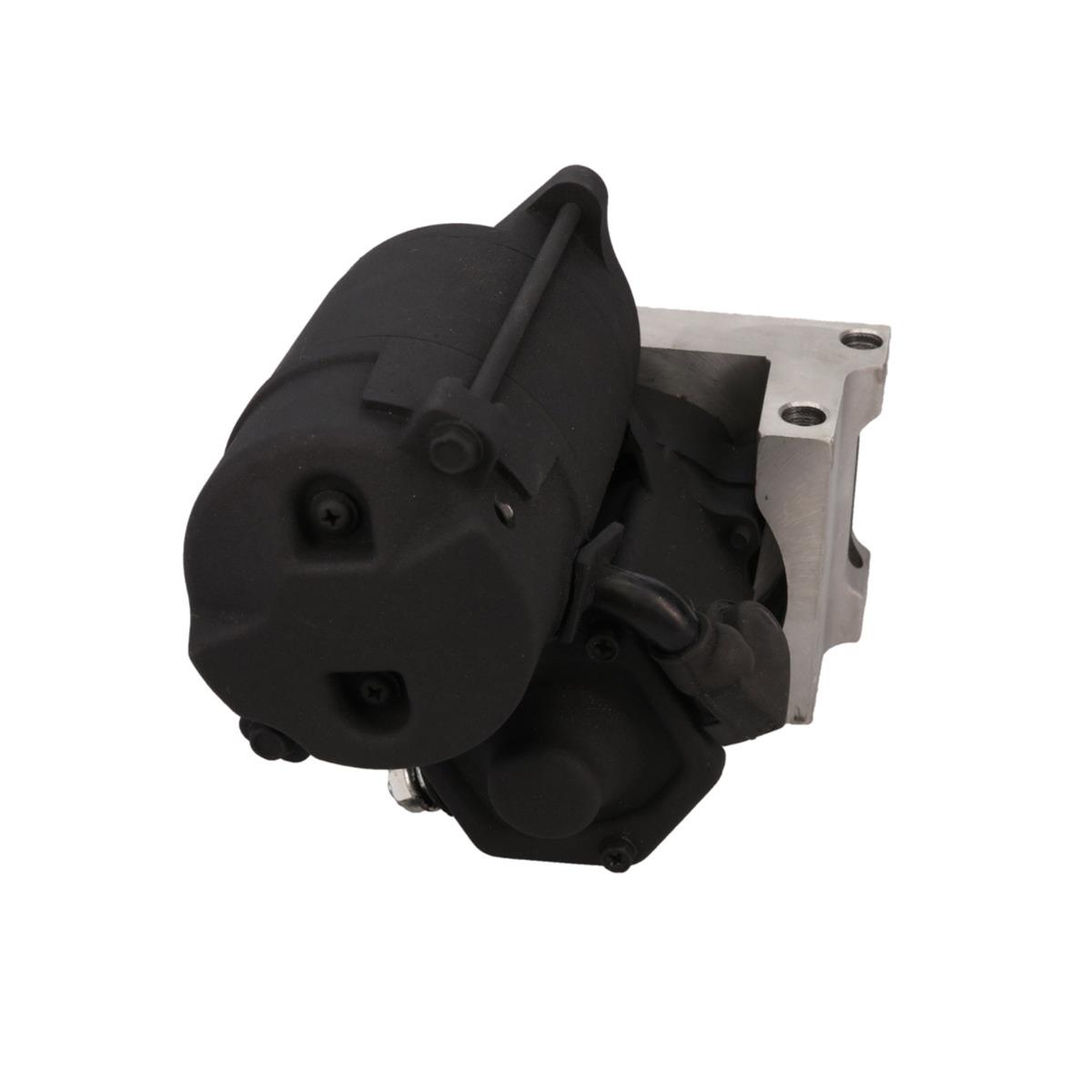 Top Street Performance Starters JM7007ABK STARTER - CHEVY SB/BB, 1.9HP STARTER, STAGGERED MOUNT, 168 TOOTH FLYWHEEL, DENSO STYLE, ALL BLACK thumbnail 4