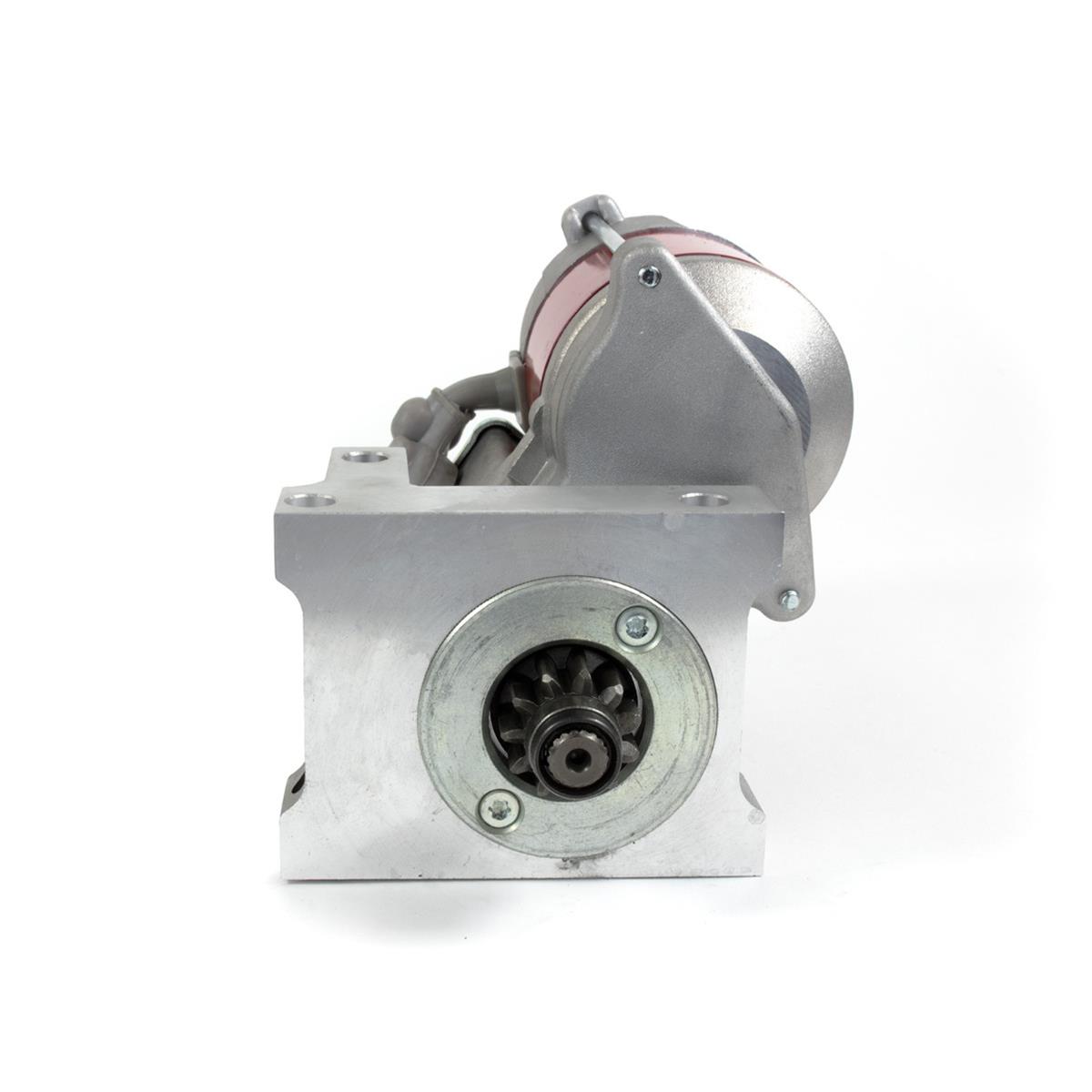 Top Street Performance Starters JM7007R STARTER - CHEVY SB/BB, 1.9HP STARTER, STAGGERED MOUNT, 168 TOOTH FLYWHEEL, DENSO STYLE, RED thumbnail 2