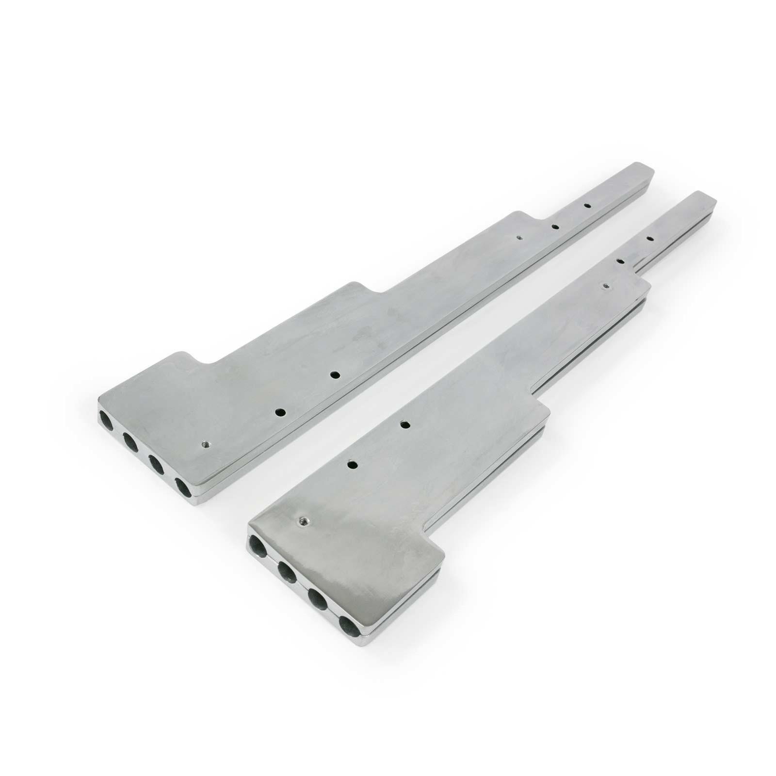 Top Street Performance Ignition Wire Looms and Separators JM9001C BILLET ALUMINUM WIRE LOOM SET - 9.5MM, SMOOTH, CHROME thumbnail 2