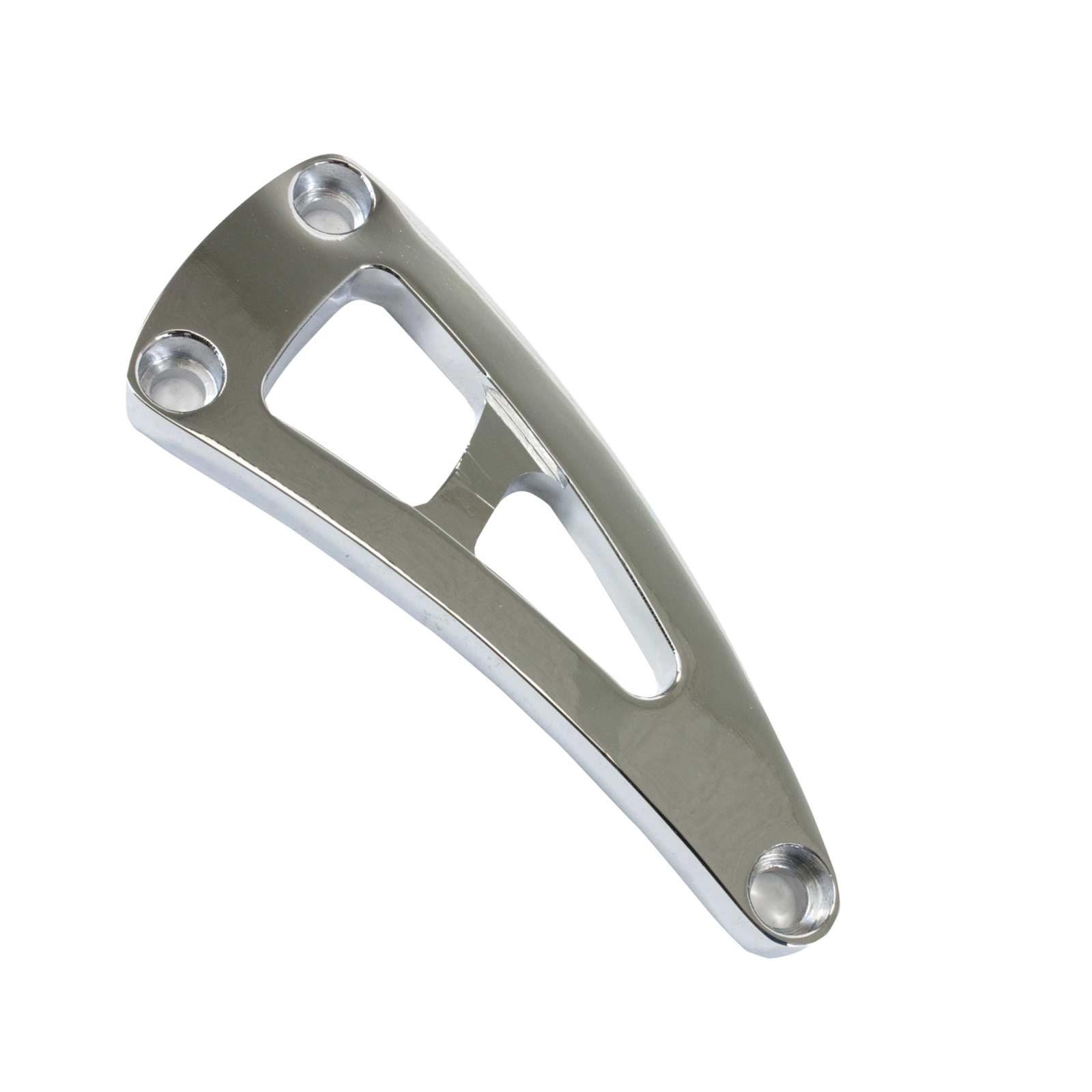 Top Street Performance Alternator Brackets JM9103C ALUMINUM ALTERNATOR BRACKET KIT - CHEVY BB, LONG WATER PUMP, PASSENGER SIDE, CHROME