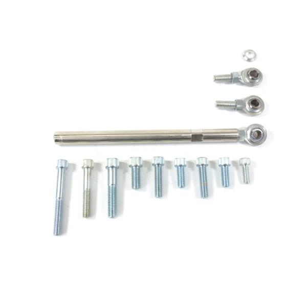Top Street Performance Alternator Brackets JM9104C ALUMINUM ALTERNATOR BRACKET KIT - CHEVY BB, SHORT WATER PUMP, DRIVER SIDE, CHROME