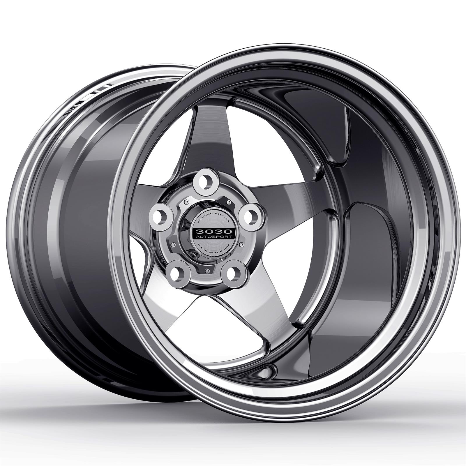 3030 Autosport 238344 3030 Autosport Drag Ops Series Launch Polished Drag  Racing Rear Wheels | Summit Racing