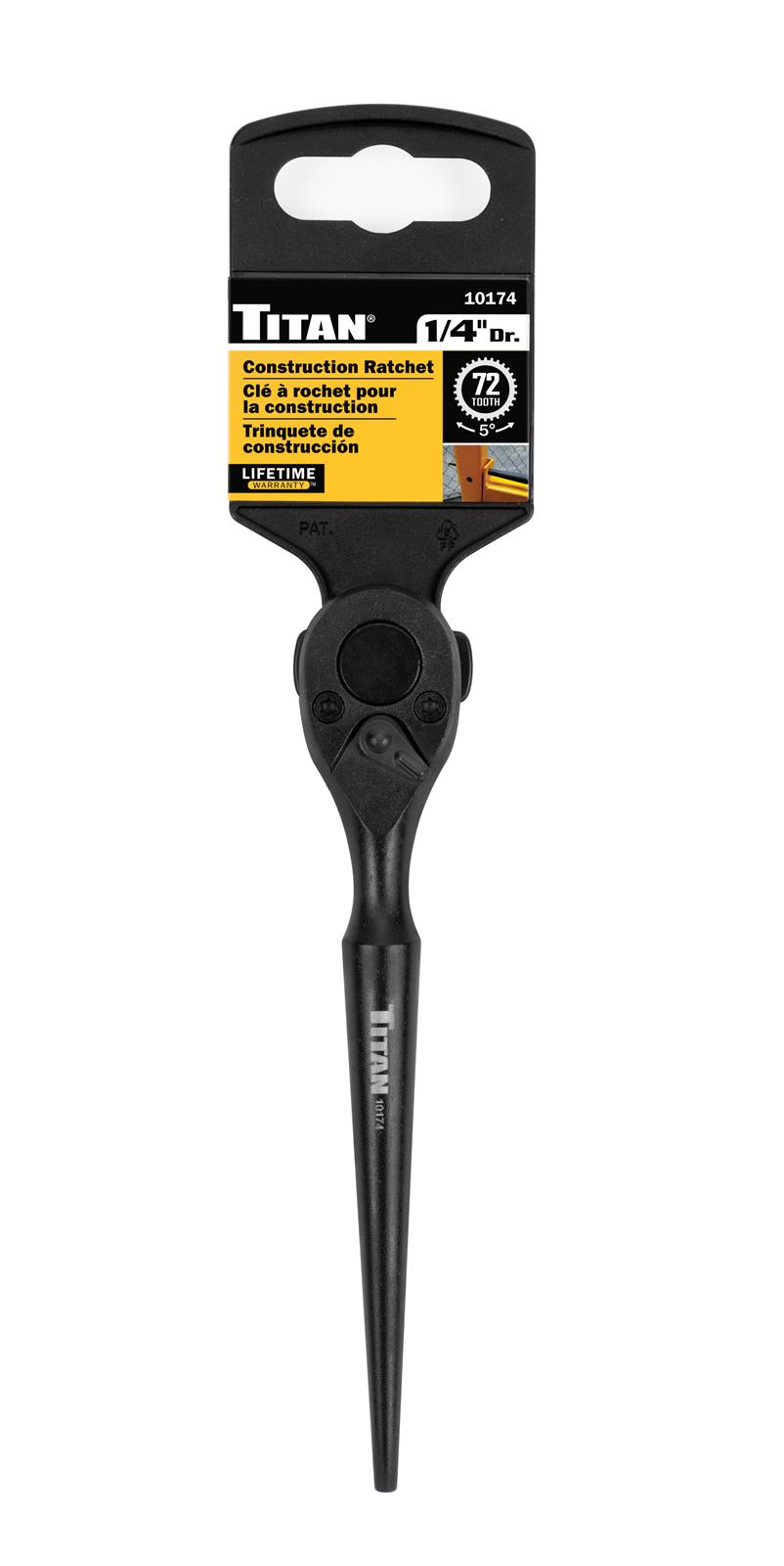 【CPC-L24】たたん Titan Tools 10174 Titan Construction Ratchets | Summit Racing