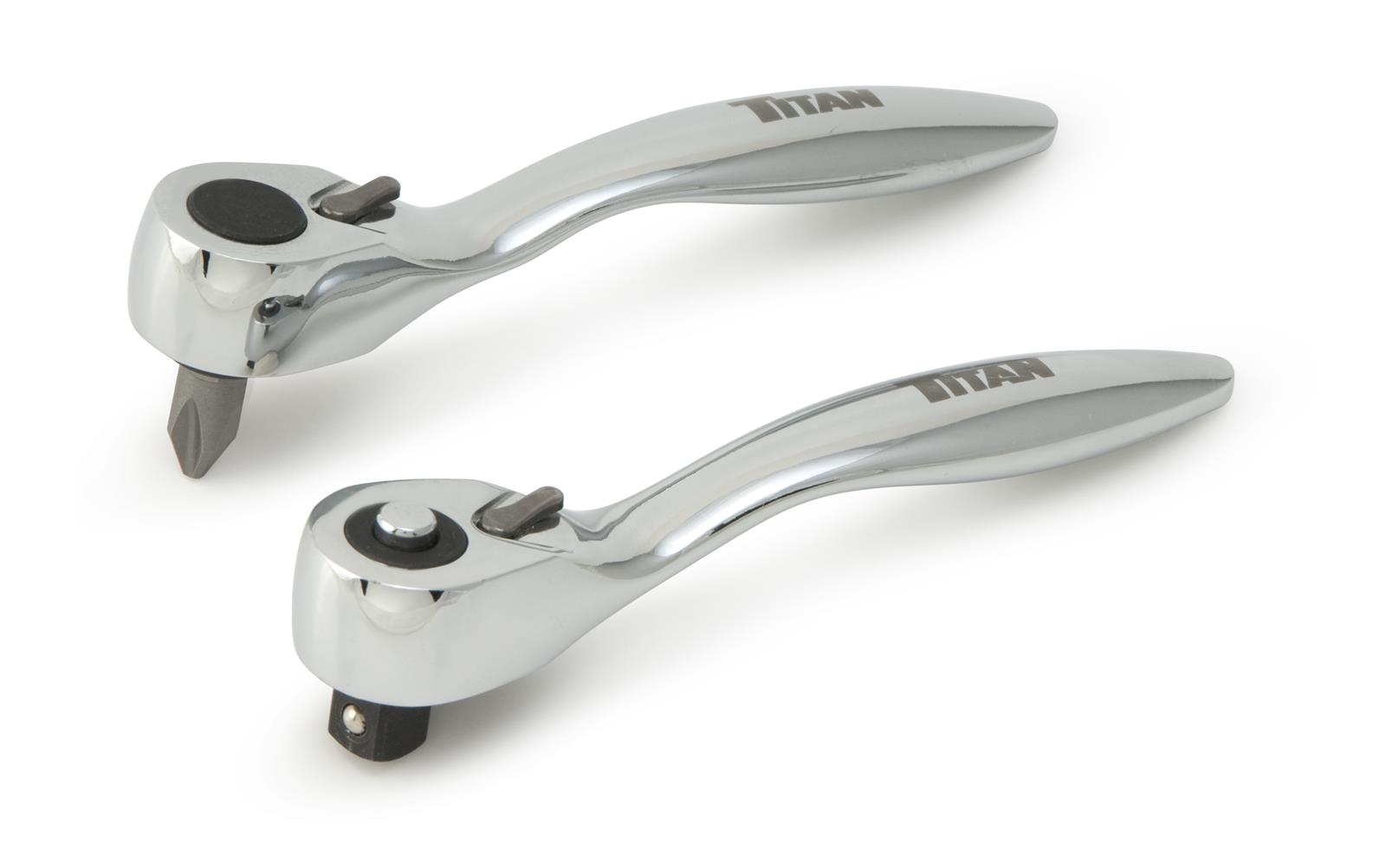 Titan Tools 11203 Titan 2-Piece 1/4 in. Drive Micro Offset Ratchet